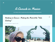 Tablet Screenshot of cancuncanuck.com